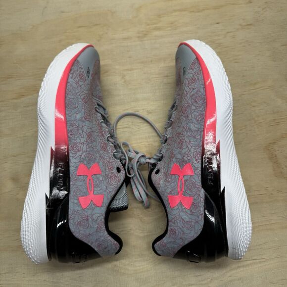NEW Under Armour Curry 1 Low Flotro Mothers Day  sz 12 Grey Pink 3026278-401 main image 8